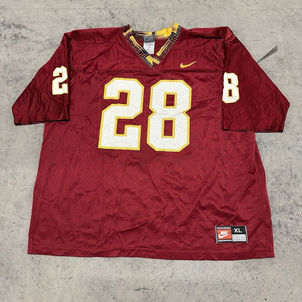 VTG NIKE Florida State Seminoles FSU Jersey Warrick Dunn 1990s Made USA XL - Picture 1 of 12